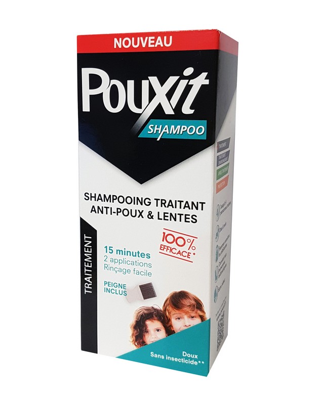 Pouxit Shampooing Traitant Anti-Poux et Lentes 200ml